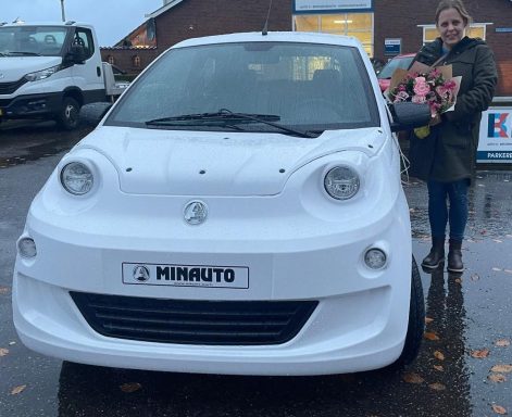 Aixam Minauto afgeleverd aan Mandy Garage Kaal Beek Gelderland