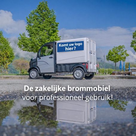 AixamPro eTruck en AixamPro D-Truck. Dé zakelijke brommobiel voor professioneel gebruik!