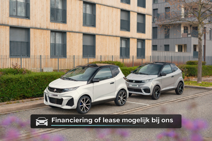Bij ons is financiering en lease mogelijk, waardoor een Aixam vaak gewoon binnen bereik komt.